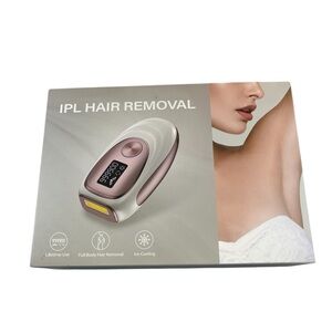 IPL Hair Removal Device - Silver and White